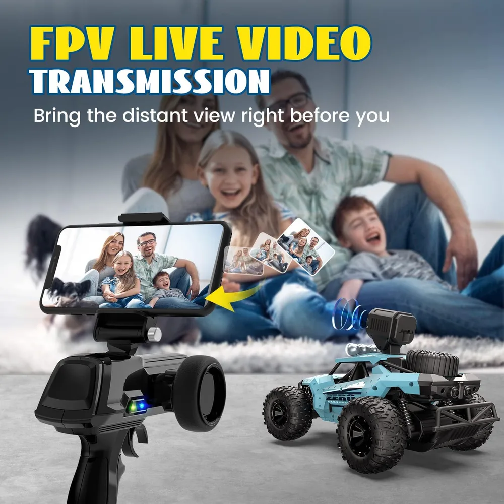 DEERC 1:16 FPV Camera RC Truck image 3