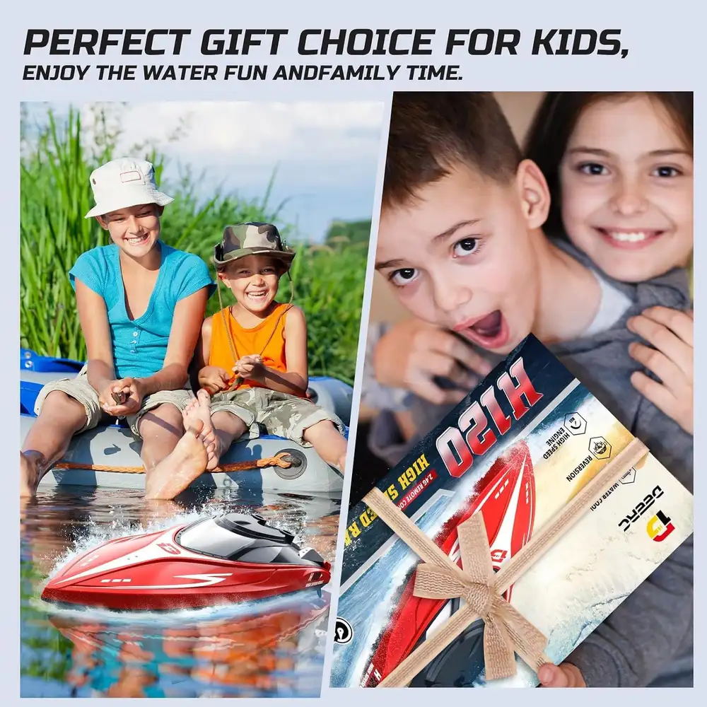 DEERC H120 RC Racing Boat image 6