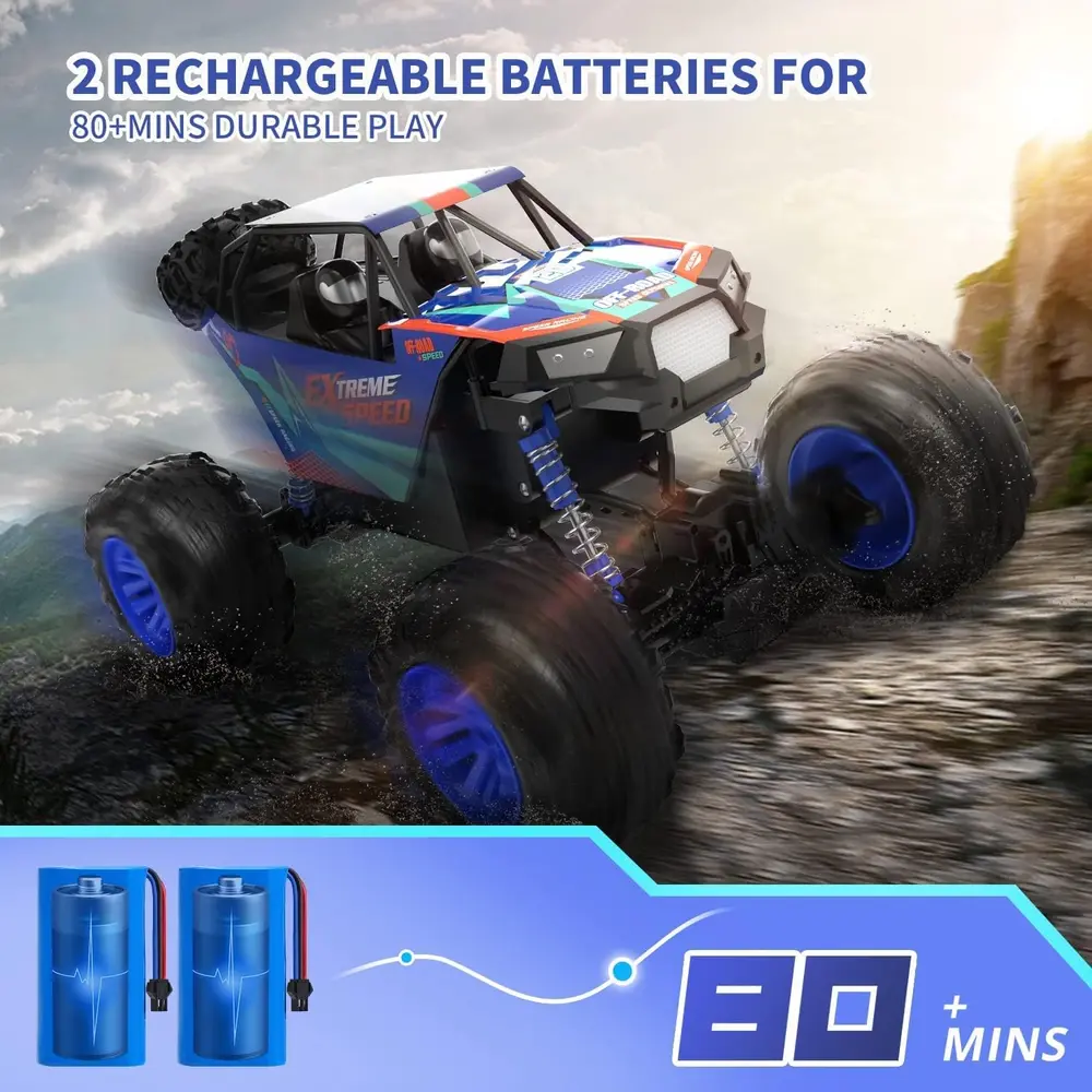DEERC 1:8 RC Monster Truck image 5