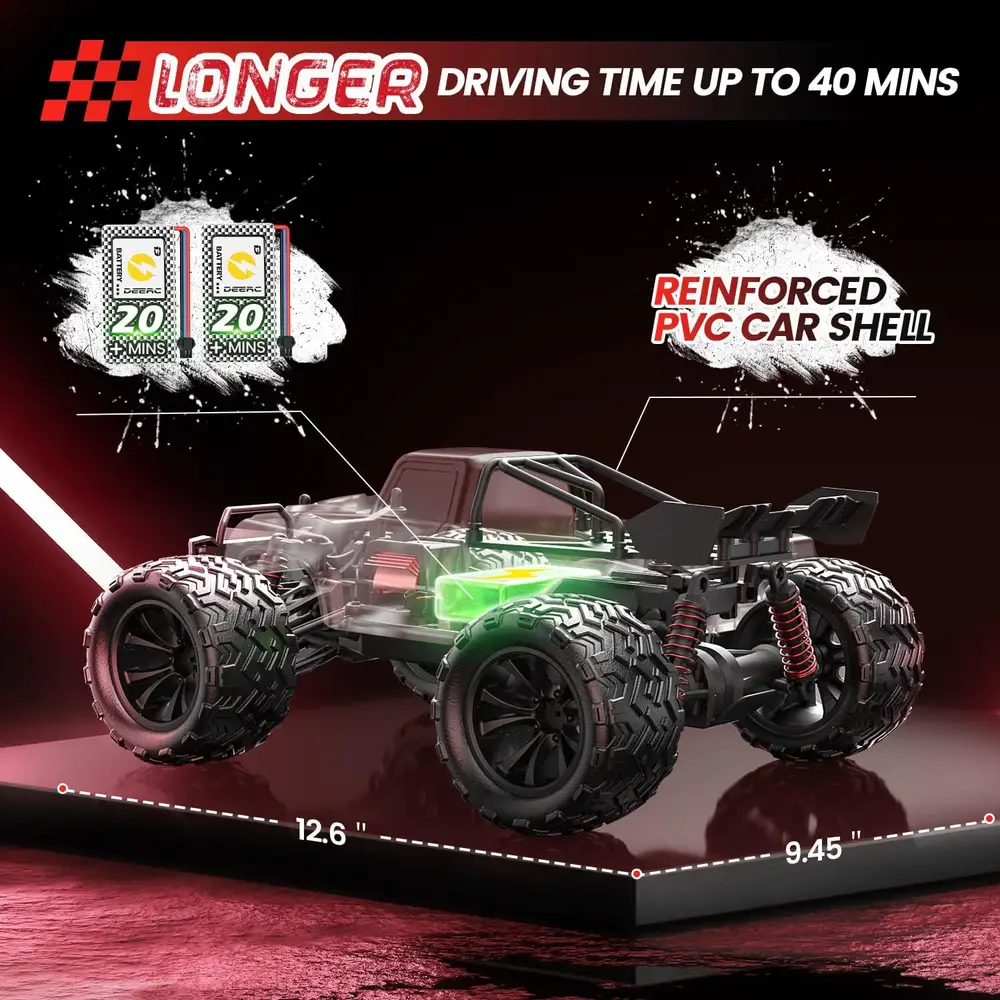 DEERC 9500E RC Monster Truck image 3