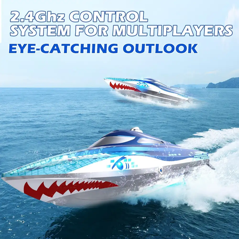DEERC HJ812 Shark RC Racing Boat image 5