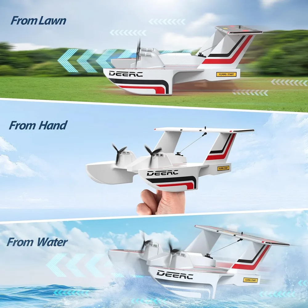 DEERC Z62 Amphibious RC Plane image 3