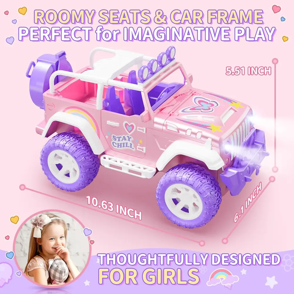 DEERC DE86 RC SUV with Mist & Music image 2