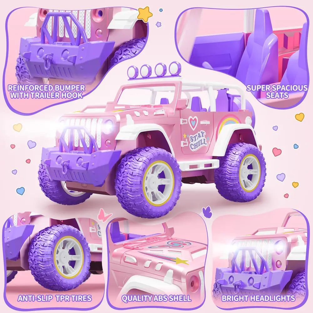 DEERC DE86 RC SUV with Mist & Music image 5