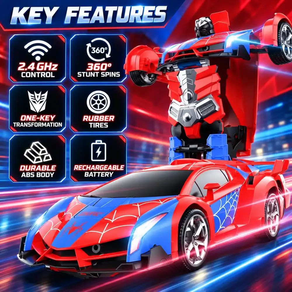 DEERC DE120 Transforming Spider Car image 4