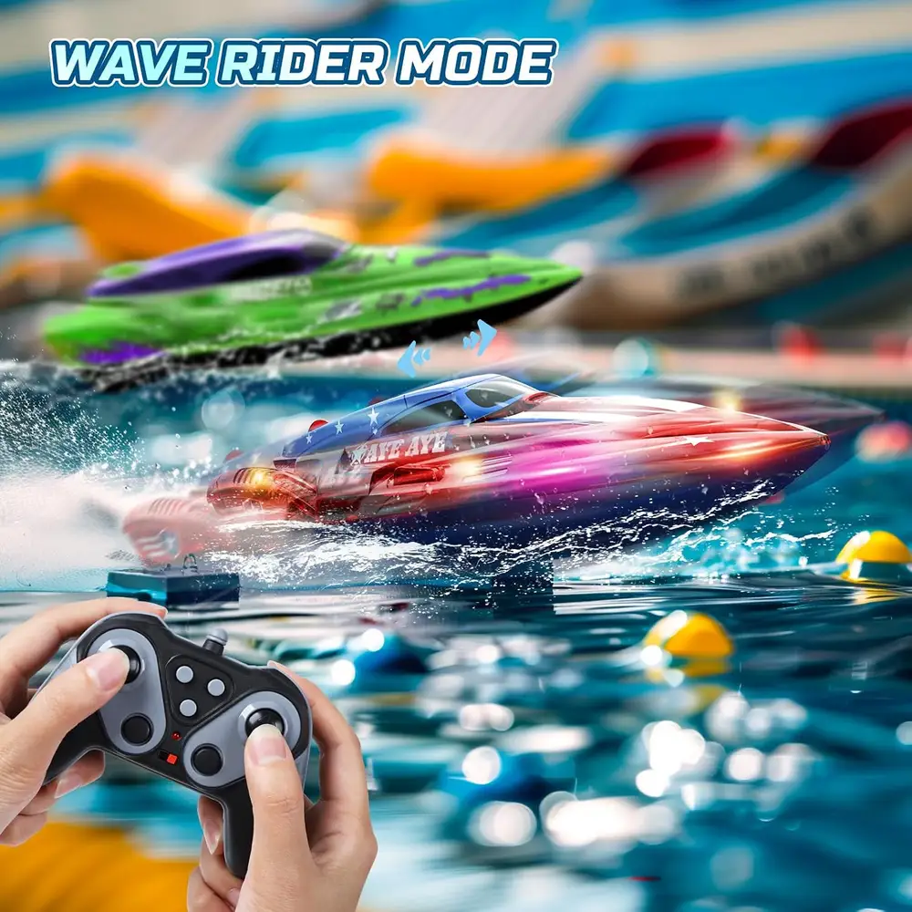 DEERC DE122 RC Boat Twin Pack image 6