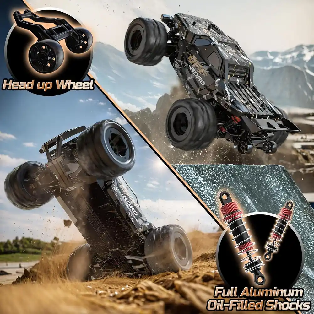 DEERC 9309E RC Off-Road Truck image 5