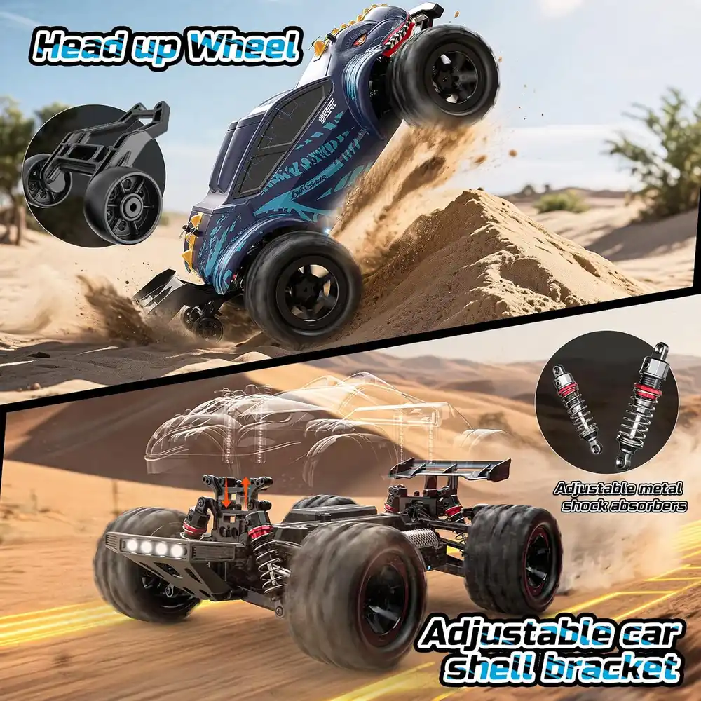 DEERC 9308E Dinosaur RC Truck image 6