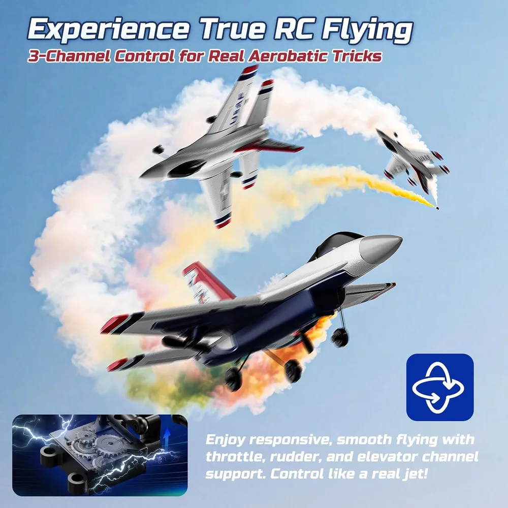DEERC F16 Thunderbirds RC Plane image 4
