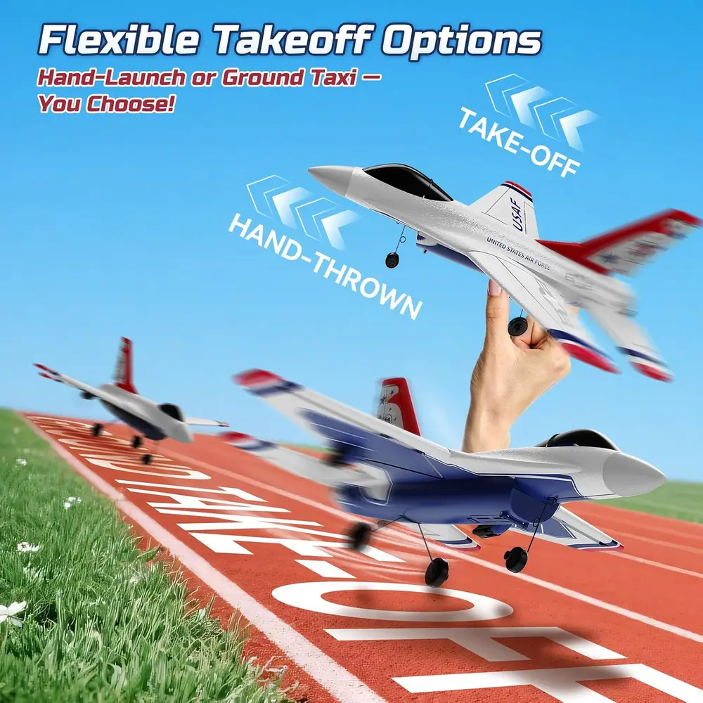DEERC F16 Thunderbirds RC Plane image 6