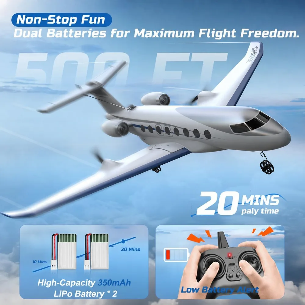 DEERC Z67 Private Jet RC Plane image 5