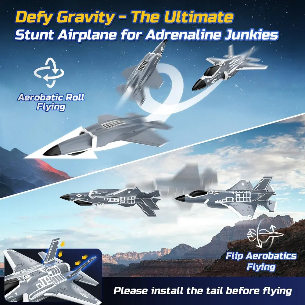 DEERC FX9635 F35 EDF RC Jet image 5