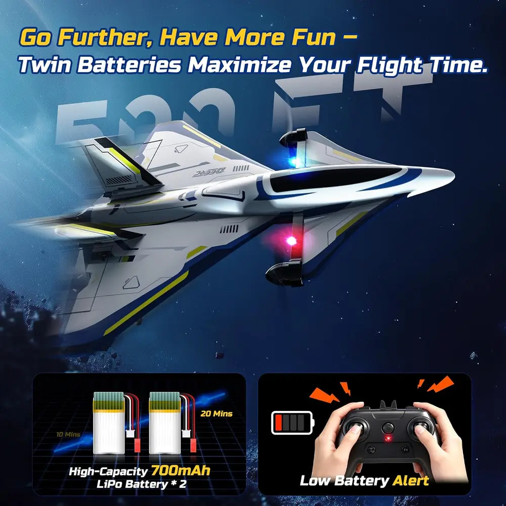 DEERC Z68 Sci-Fi RC Jet image 6