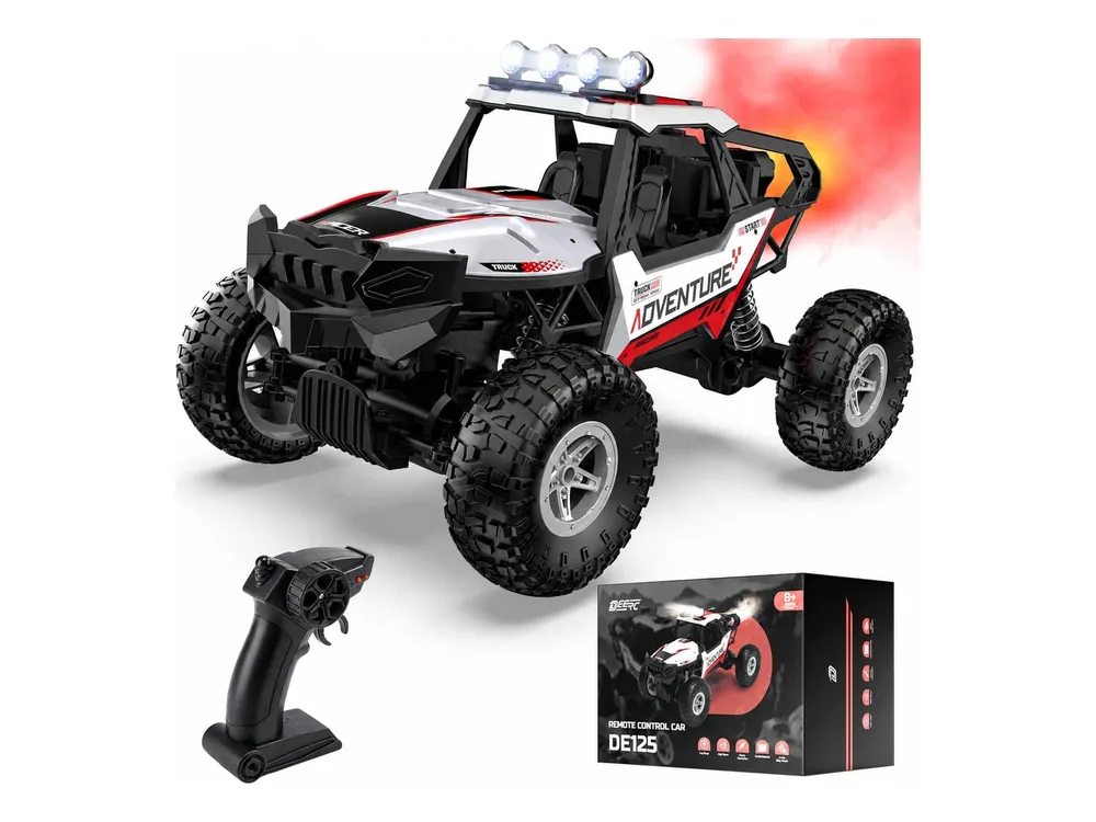DEERC DE125 RC Monster Truck — Black