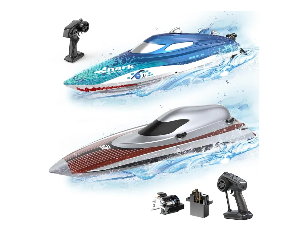 DEERC TX766 & HJ812 RC Boat Bundle — Standard configuration