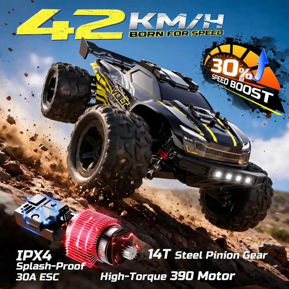 DEERC 9312E RC Off-Road Truck image 2